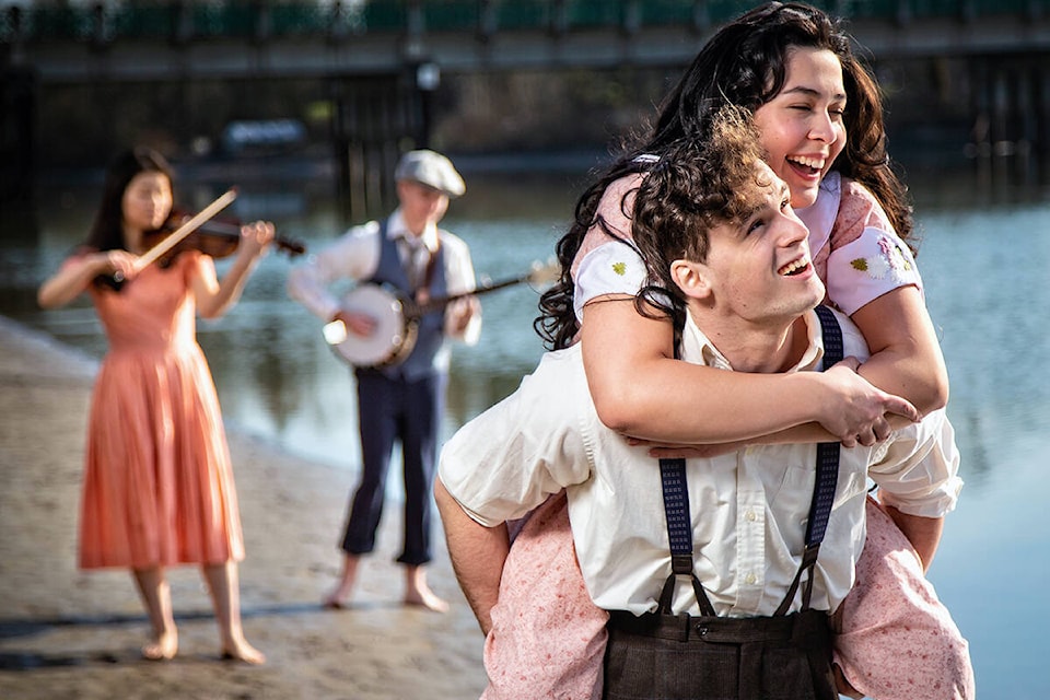 The cast of Bright Star include young artists from 91ԭ and other neighbouring cities. Their team is comprised of faculty from both the music and theatre departments at TWU’s School of the Arts, Media and Culture. The new show is a musical based on true events and is set in the World War II era. (Jef Gibbons/Trinity Western University/91ԭ Advance Times)
