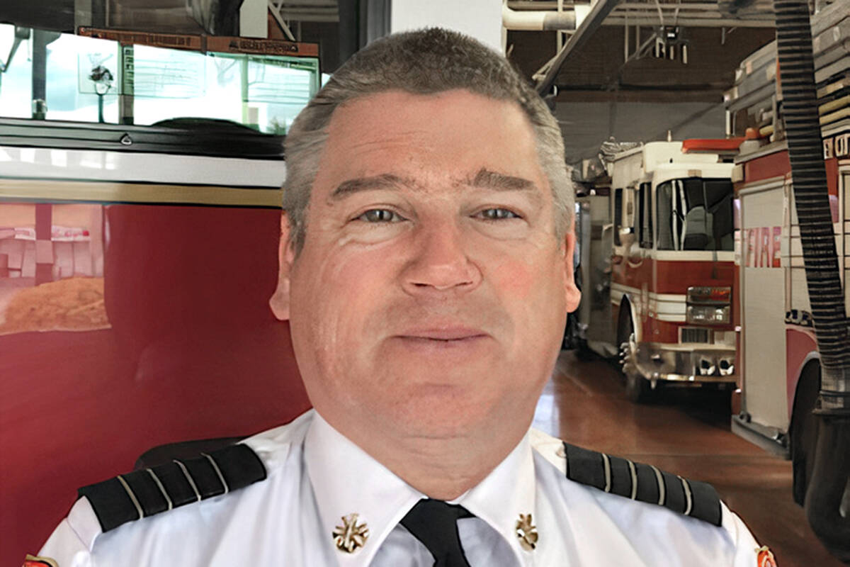 91原创 City Deputy Chief Scott Kennedy will take over from retiring chief Rory Thompson, the City announced on Monday, March 7. (Special to 91原创 Advance Times)