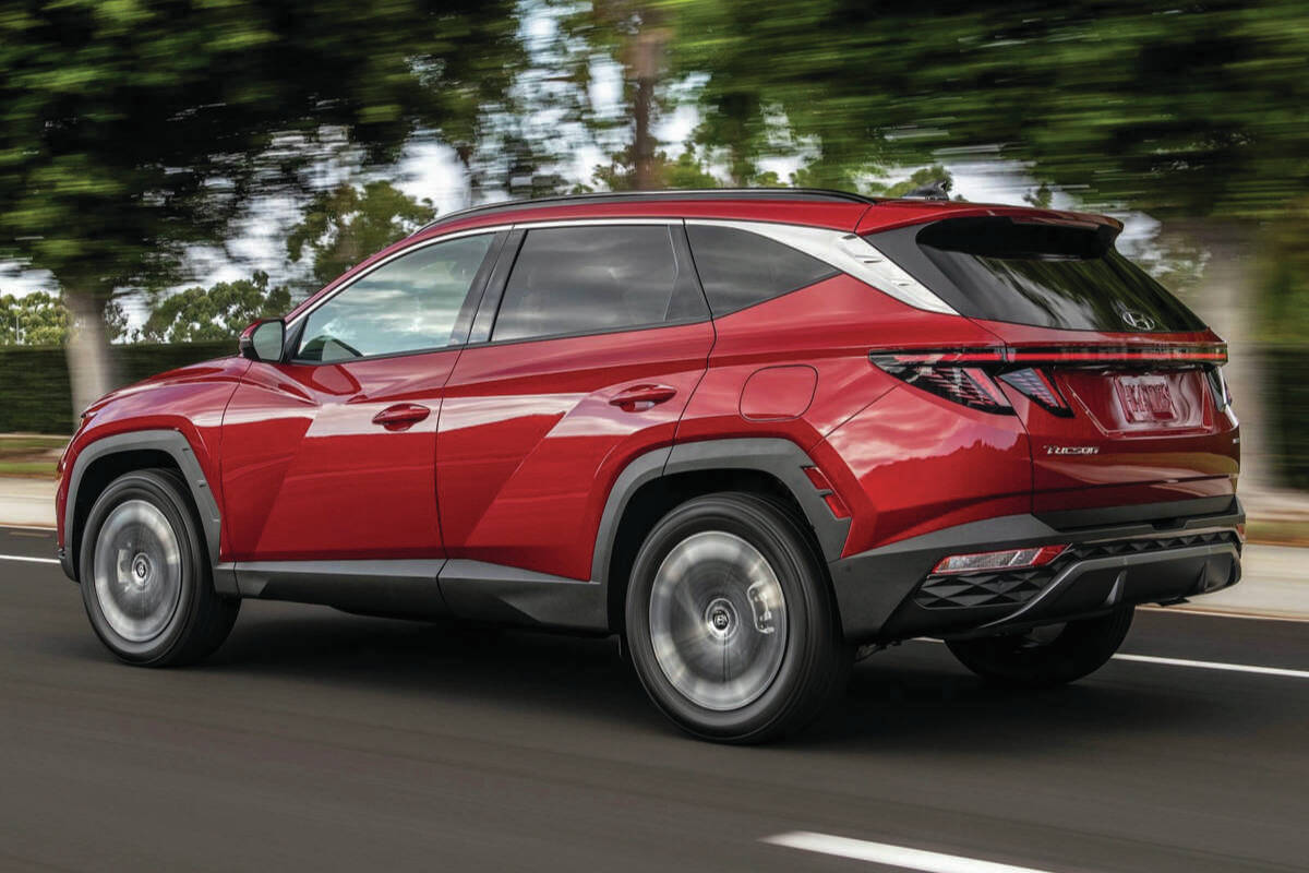 The base Tucson Luxury Hybrid AWD lists for $41,000 and comes with the Preferred trim content plus a few upgrades.