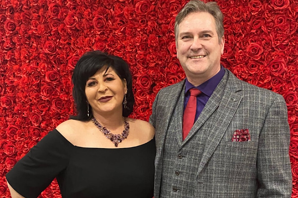 Val van den Broek, the mayor for 91ԭ City, and her husband, Rob, hosted a gala Saturday, March 26 at Cascades Casino that raised money for the new 91ԭ Foundry, a wellness centre for local youth. (Lisa Farquharson/91ԭ Advance Times)