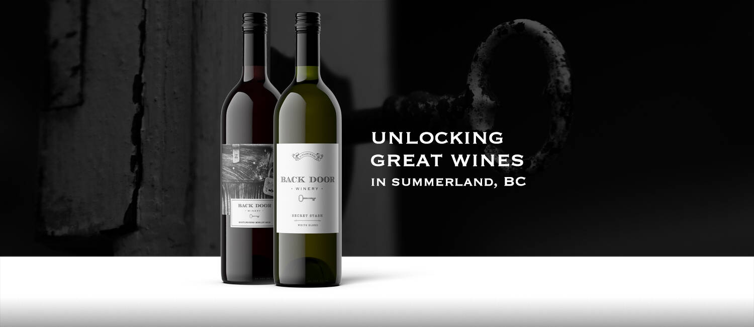 Inspired by the stories of Prohibition era 聯allurements,聰 Back Door Winery 聯takes you back to a time when your favourite wine was a wanted criminal. Locked up and prohibited from enjoyment, except for a few covert locations.聰