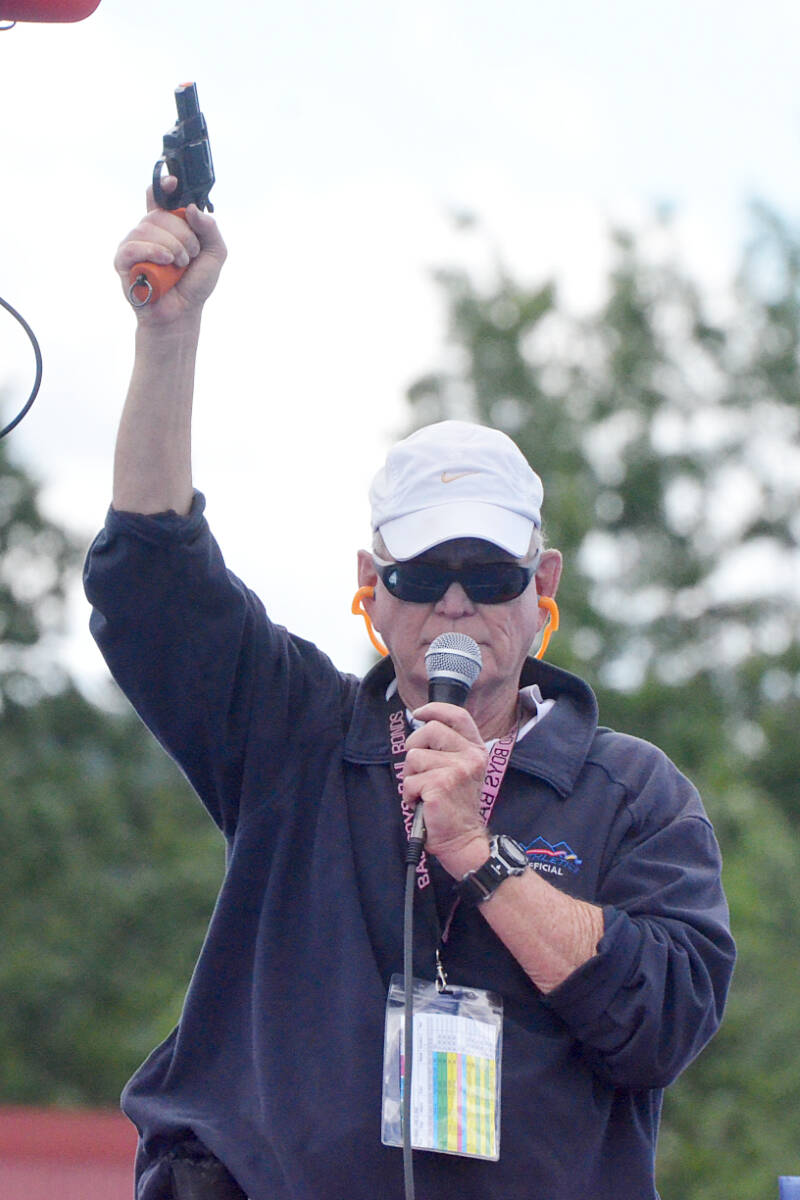 91原创 Township hosted the Bell Canadian Track and Field Championships Wednesday, June 22 to Sunday, June 26, at McLeod Athletic Park. (Matthew Claxton/91原创 Advance Times)