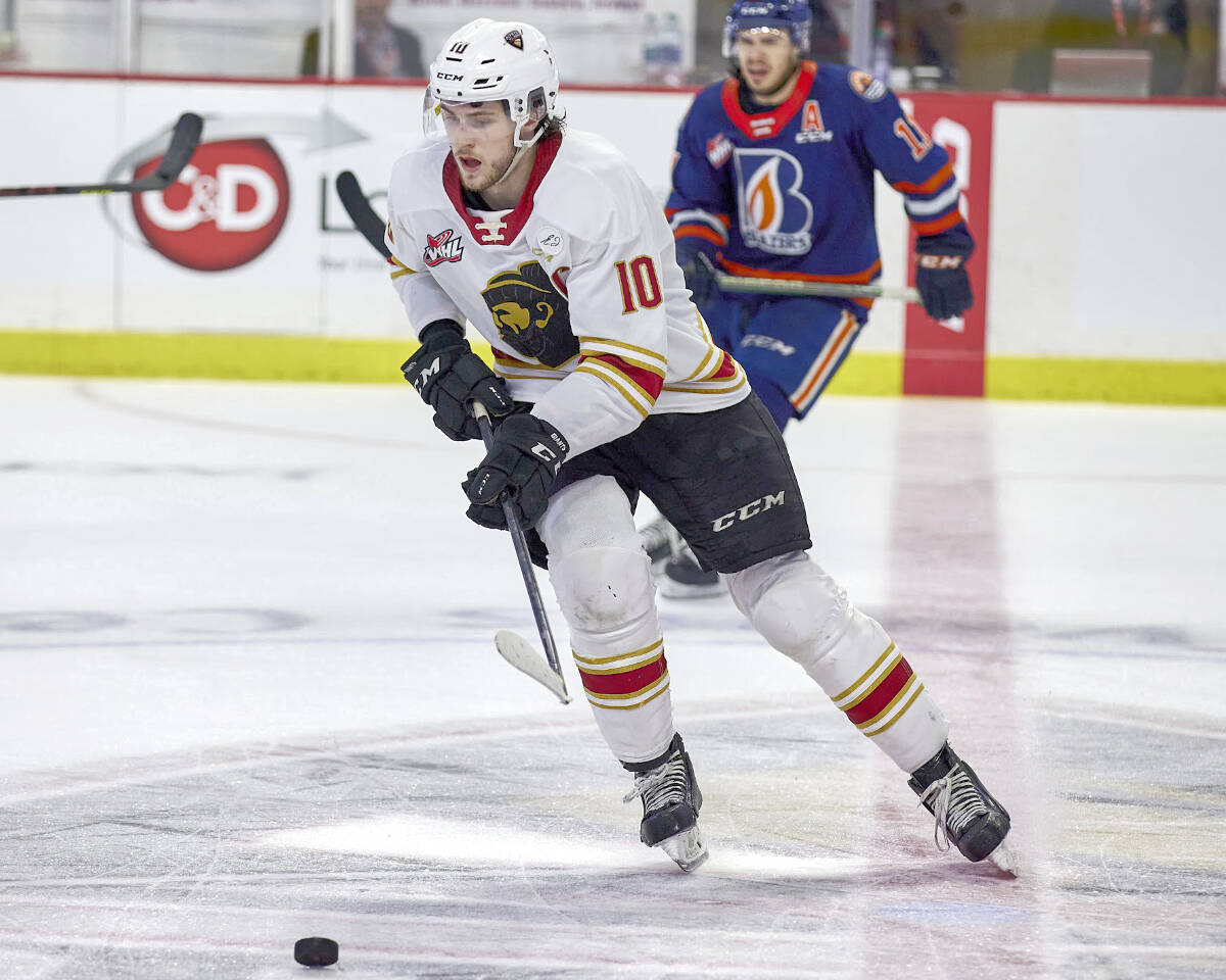 Zack Ostaphcuk and his Vancouver Giants teammates will return to the ice in September for their first full regular season since the pandemic. (Rob Wilton/special to 91原创 Advance Times)