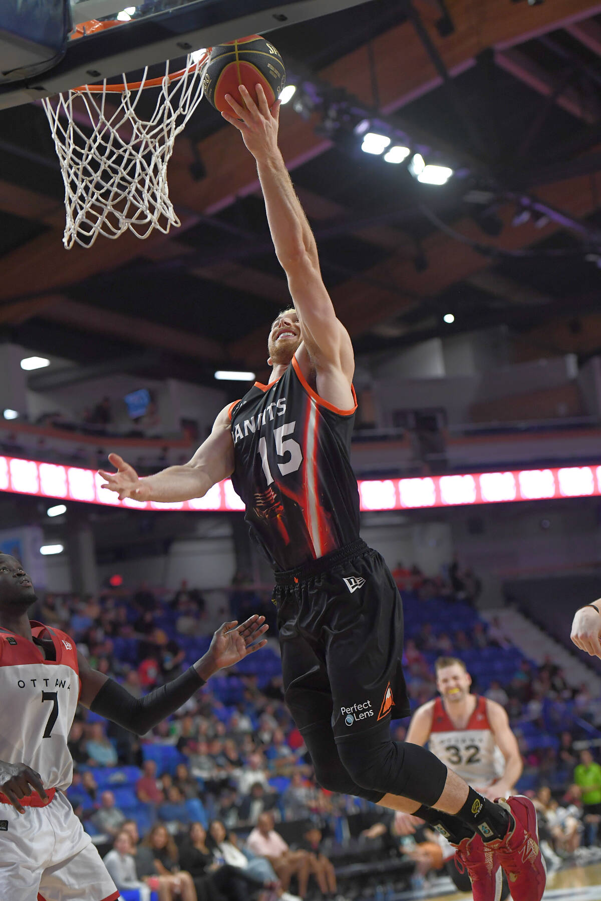 James Karnik celebrated his birthday with 23 points, nine rebounds as the Fraser Valley Bandits downed the visiting Ottawa BlackJacks at Langley Events Centre on Sunday, July 17. (CEBL)