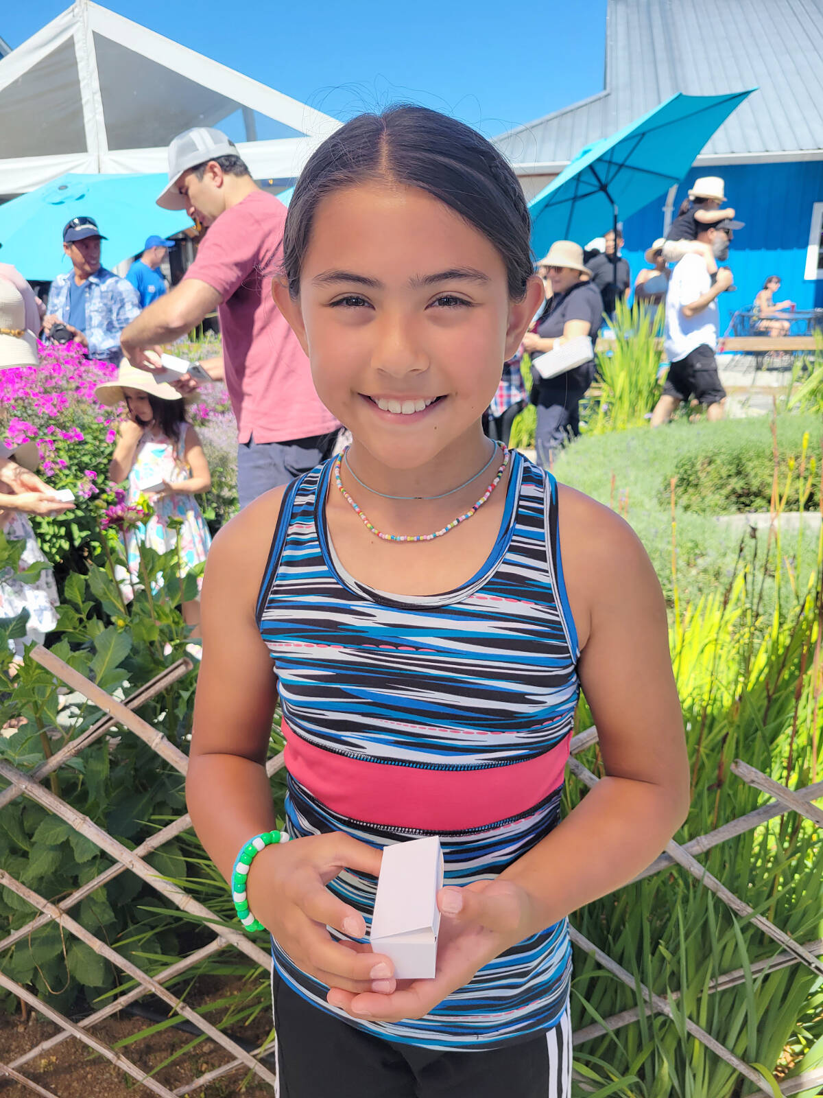 When Ryann Ward thought about her late grandparents, the memory made her smile. On Saturday, Aug. 6, the nine-year-old took part in the first butterfly release fundraiser for the 91原创 Hospice Society and 91原创 Lodge at Krause Berry Farms since the pandemic. (Dan Ferguson/91原创 Advance Times)