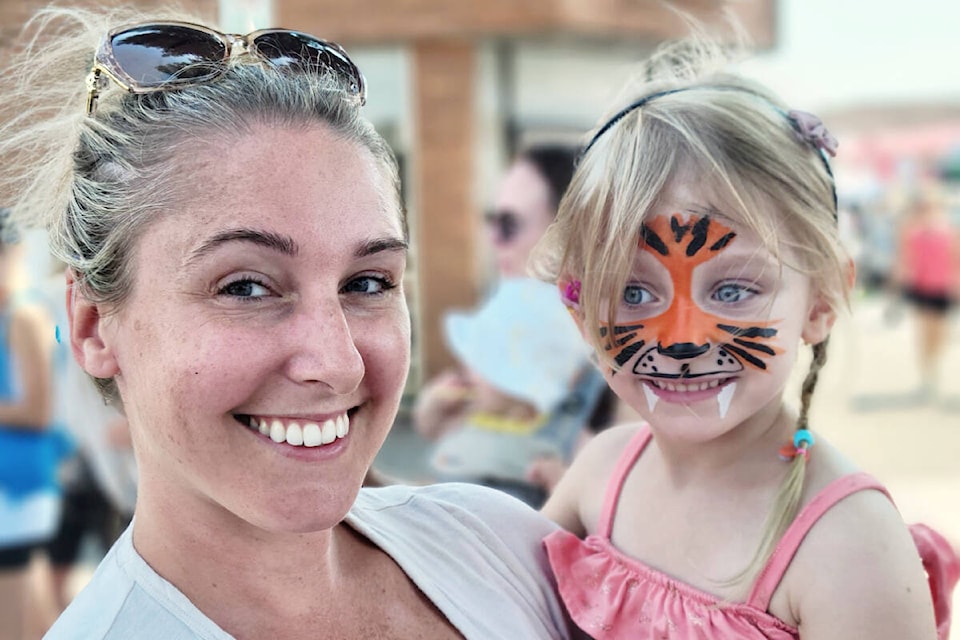 There was a record number of vendors (150) and visitors (40,000 to 50,000) at the Arts Alive festival in Langley City on Saturday, Aug. 20. (Dan Ferguson/Langley Advance Times)