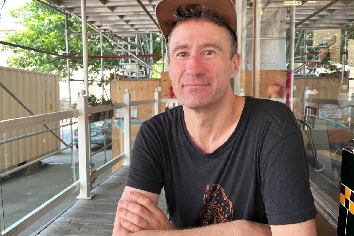 Nelson聮s Dylan Griffith has started Kootenay Insurrection for Safe Supply. He wants the province to rethink its safe supply strategy during the toxic drug crisis. Photo: Tyler Harper