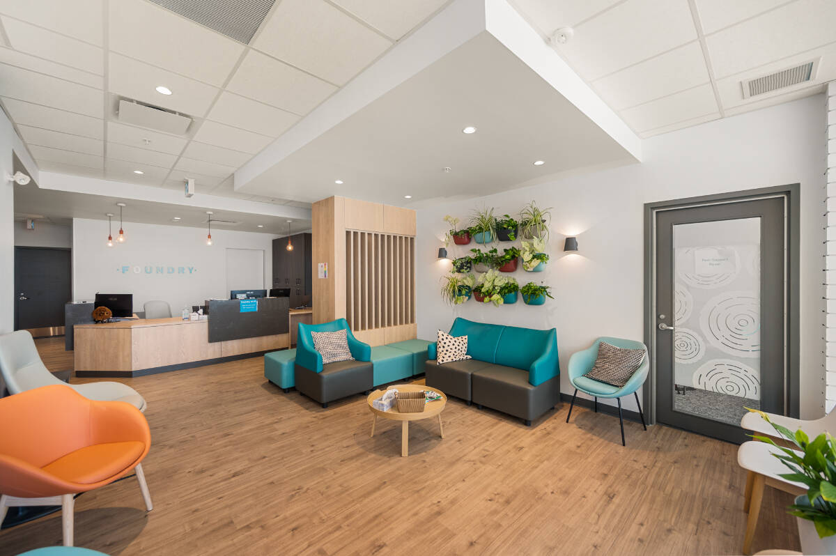 Foundry 91ԭ is an integrated health and wellness centre for youth ages 12 to 24 and their family members, so they are better equipped to support their young person. Photo courtesy LMHF