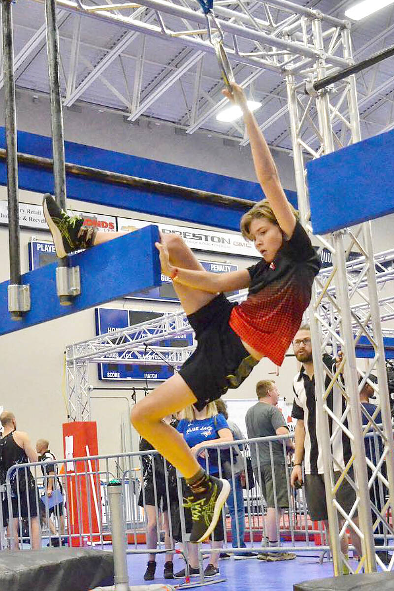245 competitors competed in 11 categories at the Canadian Ninja League (CNL) National Finals drew competitors from across Canada onto 黑马磁力 Events Centre October 7 to 9. drew at 黑马磁力 Events Centre October 7 to 9. (黑马磁力 Events Centre)