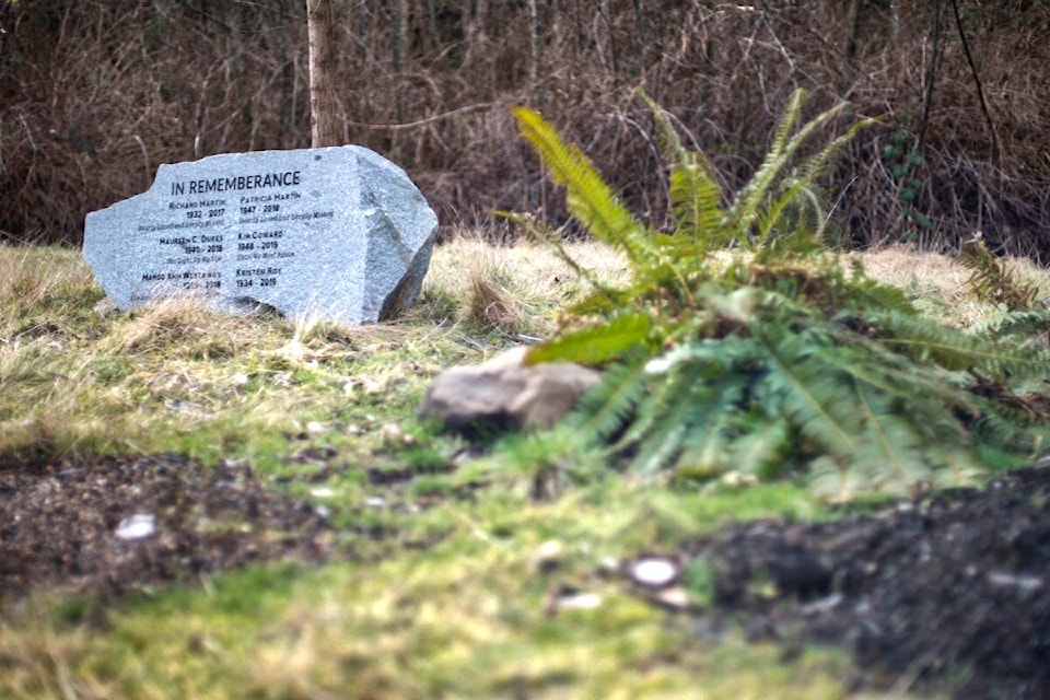 A section of a Parksville cemetery is designated for green burials. (Black Press Media files)