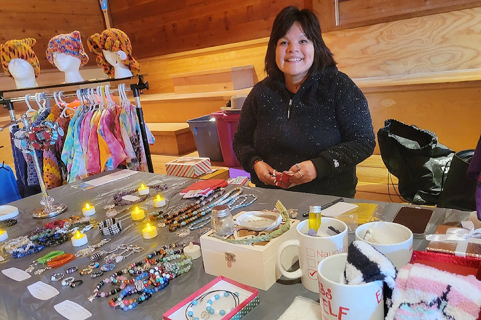 After being interrupted by COVID, the Kwantlen First Nation community craft fair returned on Sunday, Dec. 3. It will be back for a second day on Saturday, Dec. 10. (Dan Ferguson/Langley Advance Times)