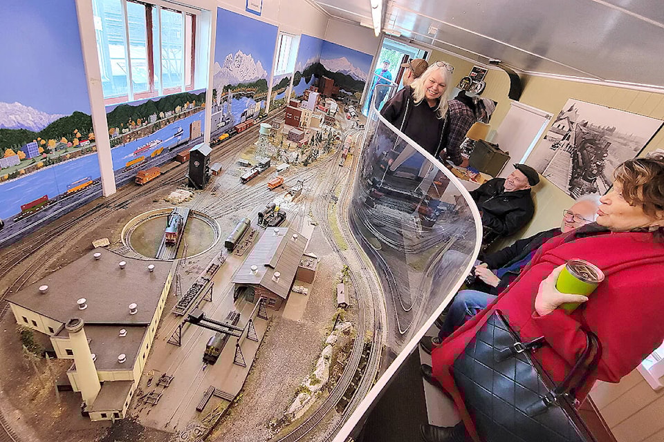 On Saturday Feb. 26, the CNR train station in Fort 91ԭ celebrated Heritage Week with a one-day open house.(Dan Ferguson/91ԭ Advance Times)