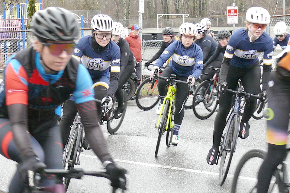 Attendance was up at the annual Wix-Brown Circuit Race in , with 170 riders taking part in the Saturday, March 11 event that began and ended at Wix-Brown school.(Dan Ferguson/)