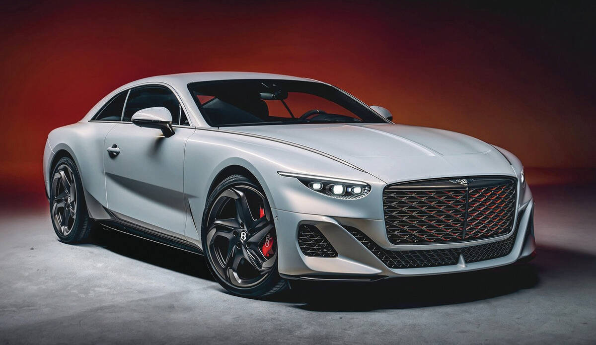 The 12-cylinder engine in the 2024 Bentley Mulliner Batur coupe is rated at 740 horsepower. PHOTO: BENTLEY