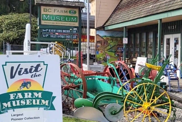 BC Farm Museum opened for the season on Saturday, April 1, 2023. (Kyler Emerson/Langley Advance Times)