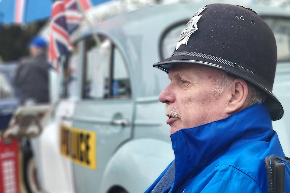 More than 40 British-made cars were on view at historic Fort 91ԭ Community Hall on Glover Road on Sunday, April 23, for the 19th annual St. George’s Day car show held by the 91ԭ Area Mostly British (LAMB) car club. (Dan Ferguson/91ԭ Advance Times)