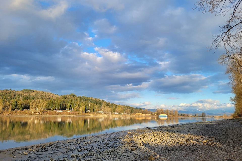 Chris Loyer and family head down to the Fraser River to watch the sun go down from a favourite haunt just passed the Glen Valley Regional Park. He, his wife Dawn, their daughter Hayden, and son Andyn, each pack up their camping chairs about once a week and head out. “There is a great spot along the river,” Loyer explained. “It’s one of our beautiful hidden gems that’s so close to home… We love to sit and watch the sunset,” and the eagles fishing the waterway. (Special to Langley Advance Times)