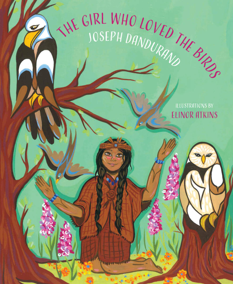 Artwork in <em>The Girl Who Loved The Birds</em>. (Special to Langley Advance Times)