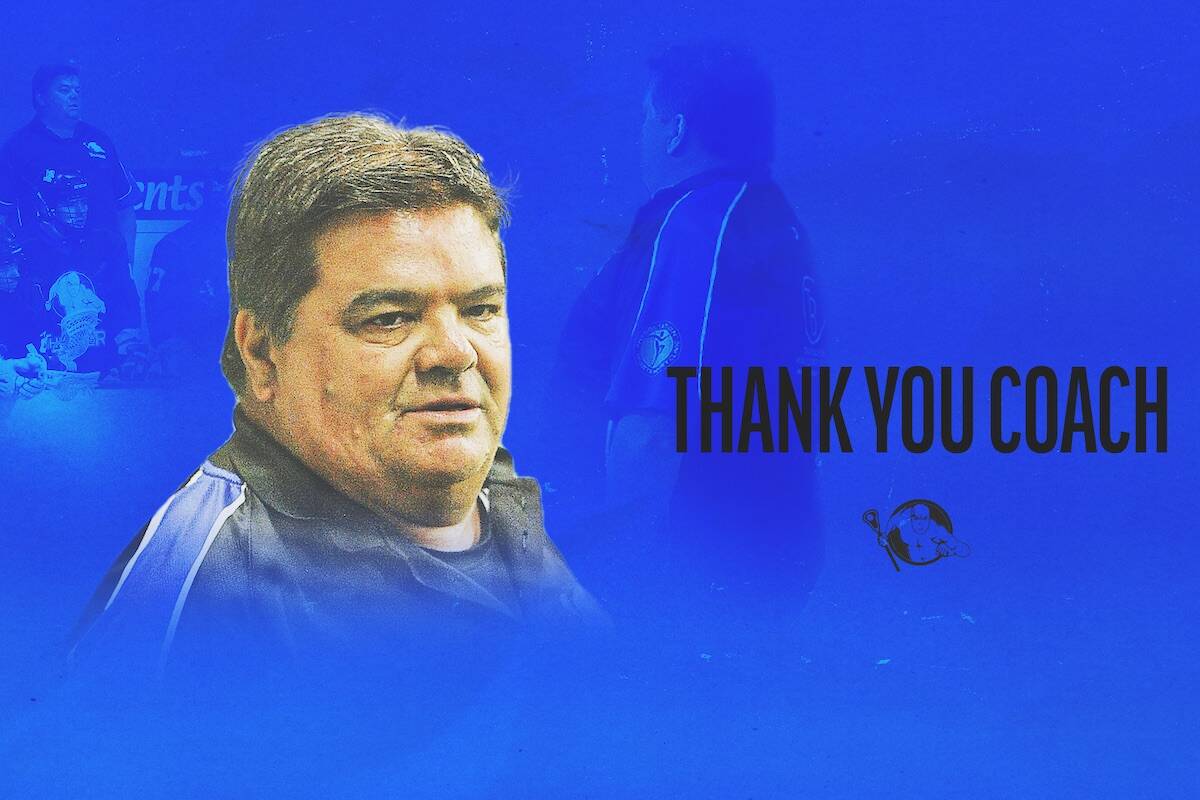 Langley Thunder issued a public thank-you after head coach Rod Jensen stepped down. (Courtesy Langley Thunder)