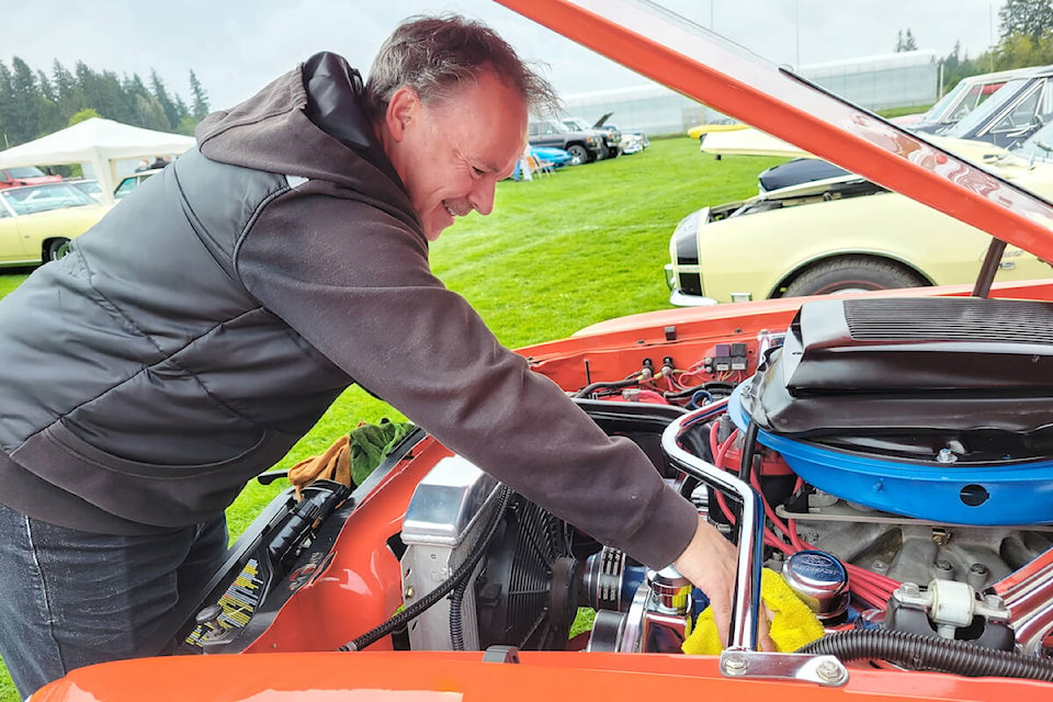 An estimated 500 cars and 2,000 car fans attended the 34th D.W. Poppy Secondary School car show fundraiser on Sunday, May 7. (Dan Ferguson/Langley Advance Times)