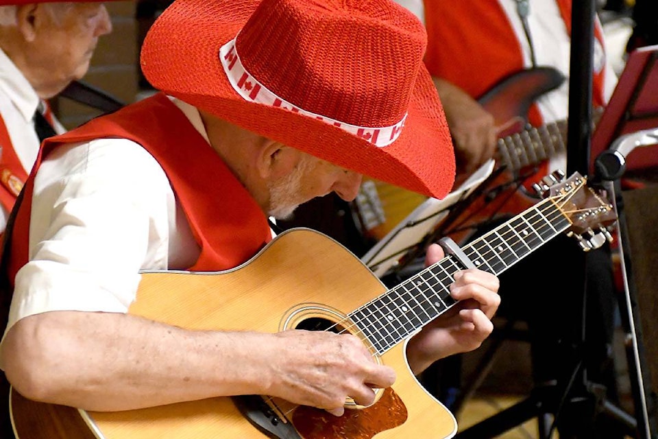 The Central Fraser Valley Fiddlers celebrated their 50th anniversary with an old-time barn dance on Saturday (May 20) at the Abbotsford Social Activity Association hall. The event included live music, dancing, birthday cake and snacks. (John Morrow/Abbotsford News)