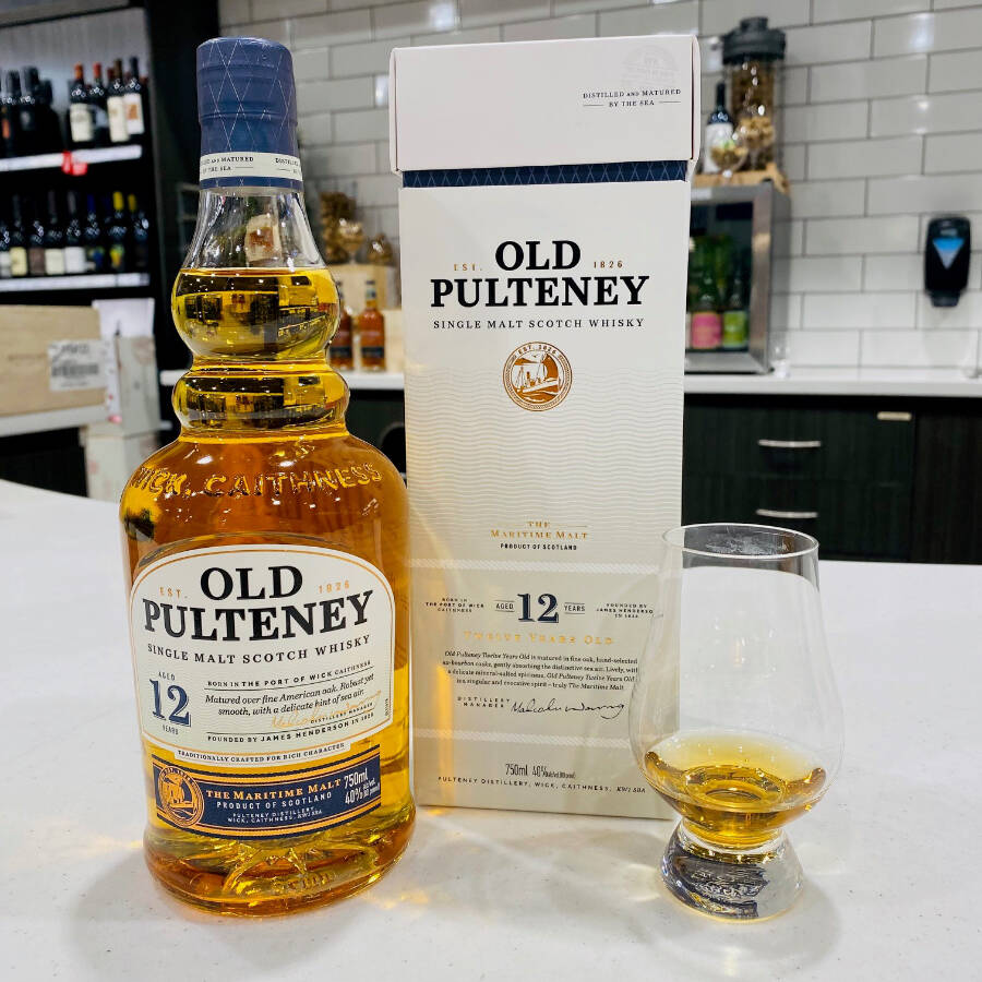 Old Pulteney 12 Year Old Single Malt.