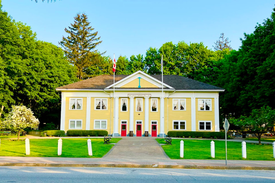 Lois Phillips shares many of the features she loves about Fort Langley, from the community hall – which she calls “the most wonderful building” in the village – to the local ice cream parlour, coffee shop, and shaded benches. “Who doesn’t love our community,” Phillips queried. (Special to Langley Advance Times)