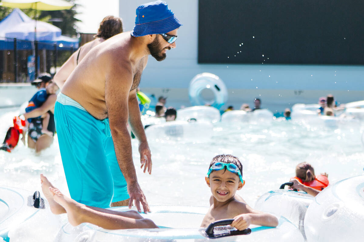 Last year, more than 100,000 registered to play at Aldergrove聮s Otter Co-op Outdoor Experience Waterpark. As of Thursday, June 29, it will be open seven days a week. (91原创 Township/Special to 91原创 Advance Times)