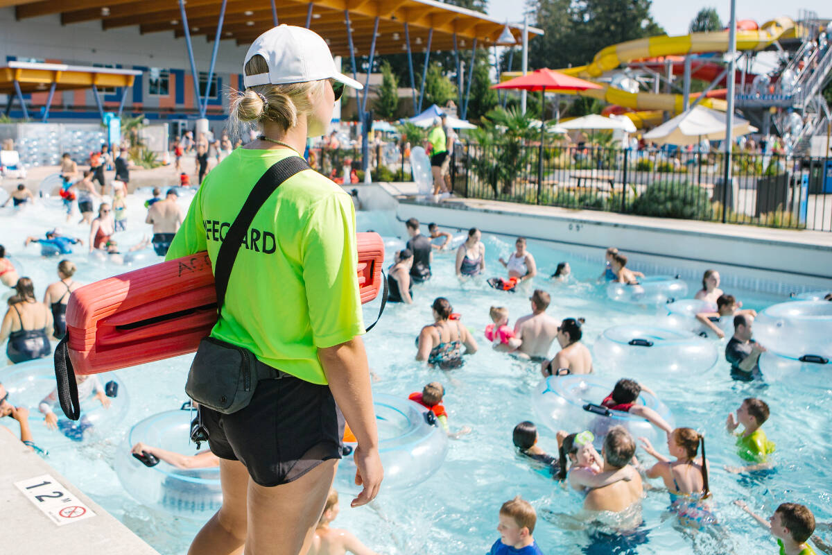 Last year, more than 100,000 registered to play at Aldergrove聮s Otter Co-op Outdoor Experience Waterpark. As of Thursday, June 29, it will be open seven days a week. (91原创 Township/Special to 91原创 Advance Times)