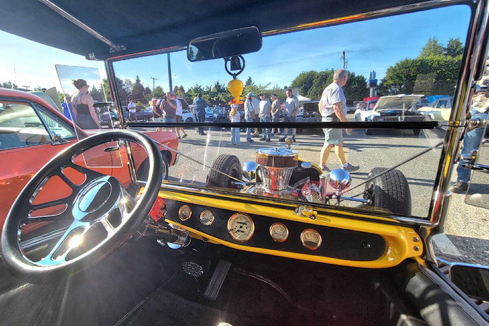 Aldergrove Fair Show n’ Shine car show saw a variety of vehicles including military, imports, race cars, and motorcycles on Friday, July 14. (Kyler Emerson/91ԭ Advance Times)