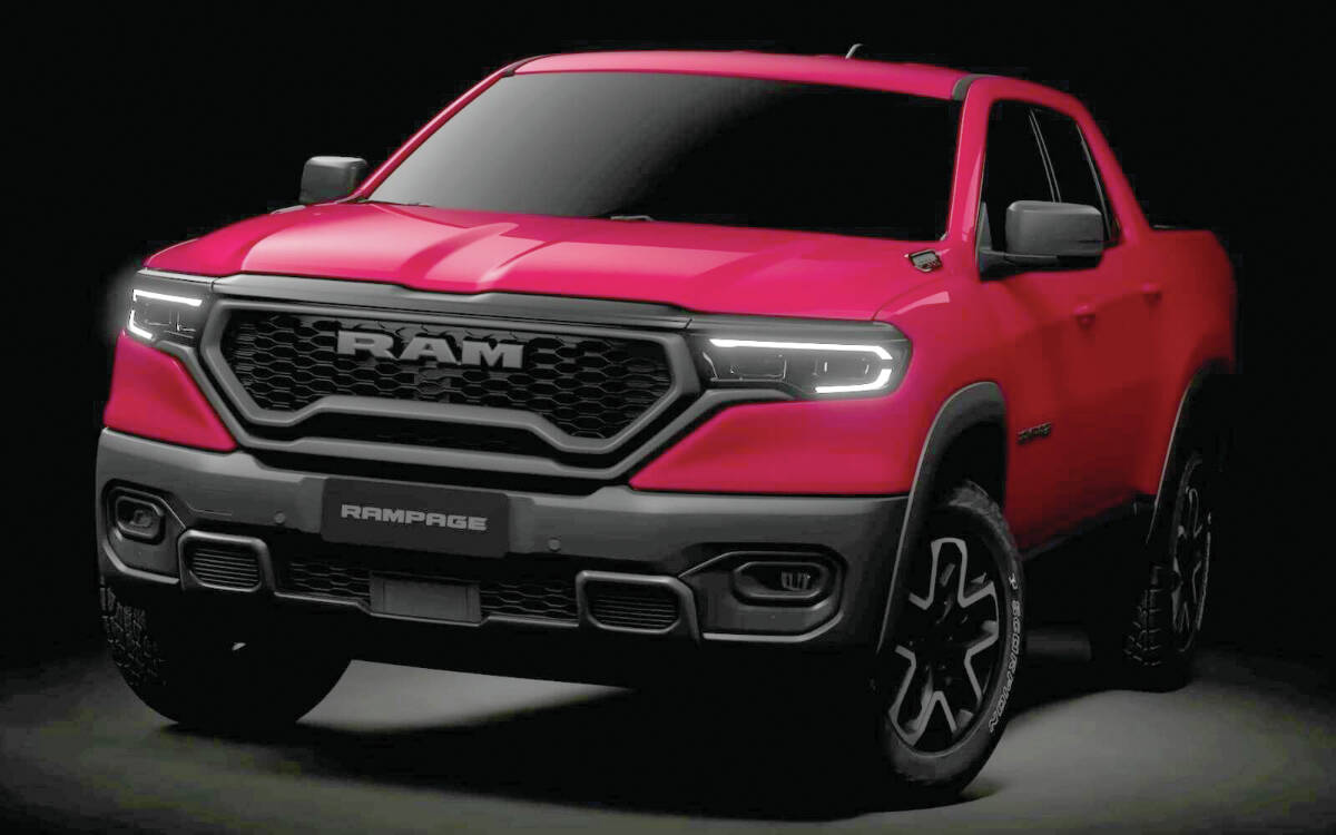 With the midsize pickup segment gaining momentum, the Ram Rampage would make sense for North America. PHOTO: RAM