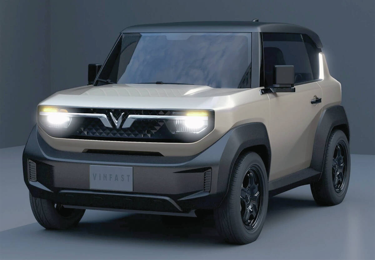 VinFast might be better off arriving in North America with a lower-priced entry model such as the VF3. PHOTO: VINFAST