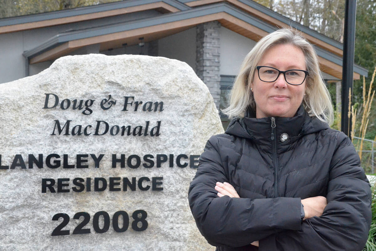 Shannon Todd Booth is the executive director of 91原创 Hospice Society. (91原创 Advance Times file)