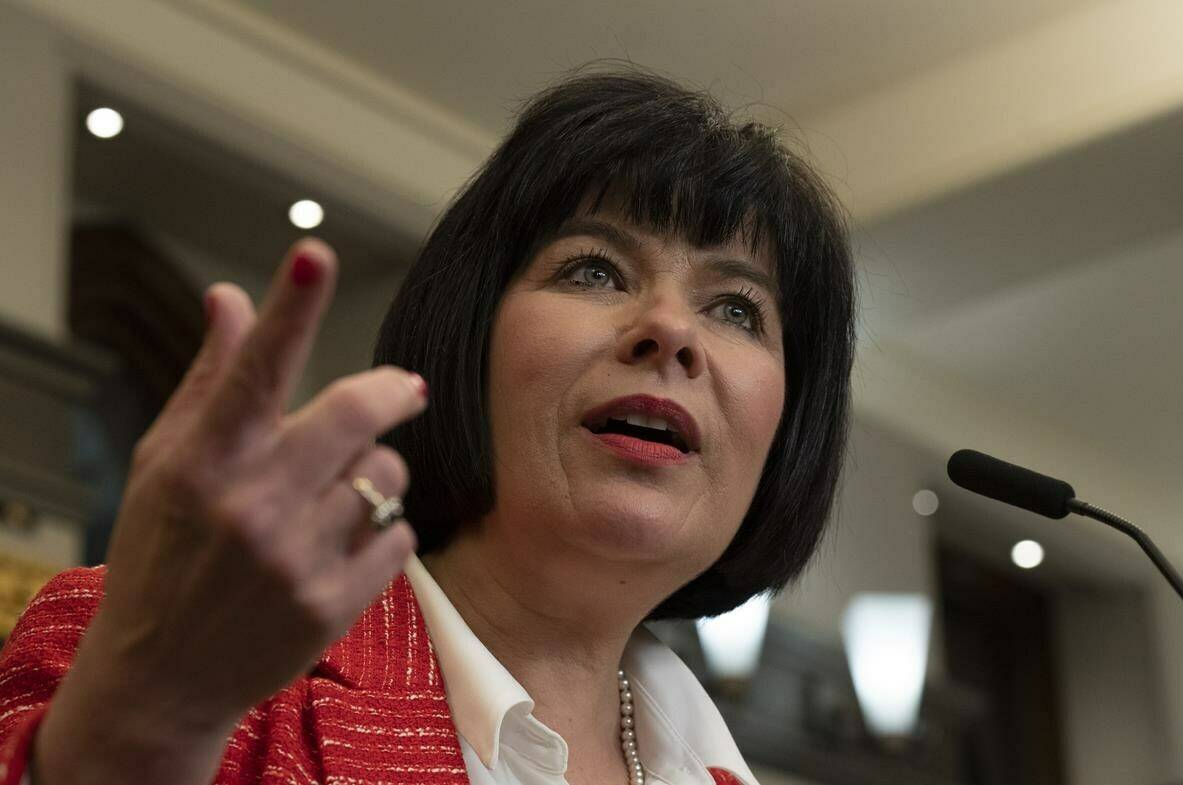 Ginette Petitpas Taylor. THE CANADIAN PRESS/Adrian Wyld
