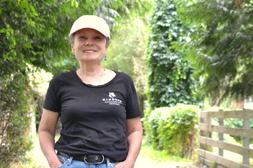Keryn Denroche is the founder of Kindred Community Farm Sanctuary, which is moving to Aldergrove this month. (Kyler Emerson/91ԭ Advance Times)