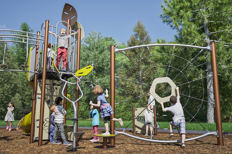 Updates are coming to the playground at Whonnock Lake. 