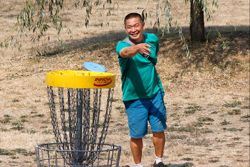 A pop-up disc golf event in Pitt Meadows proved a course would be well used.