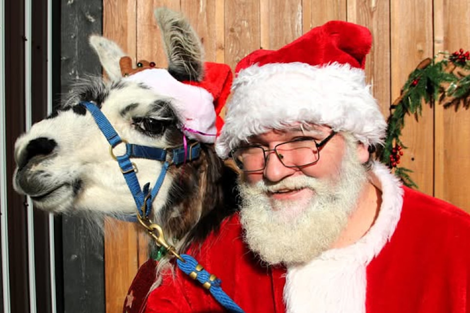 Haney Builders Supplies was again the host for pet photos with Santa.