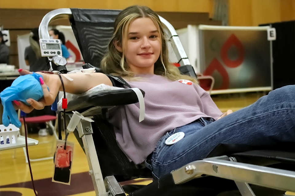B.C. student inspires dozens of blood donations - North Delta Reporter