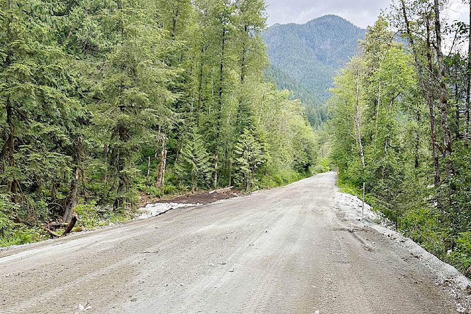 Work on a new culvert in Golden Ears Provincial Park has been completed. 