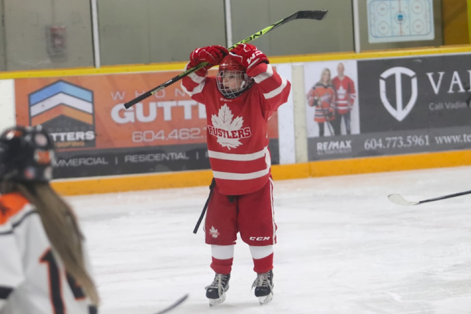 Multiple Ridge Meadows Rustlers teams competed in the 2024 Remembrance Day Classic.