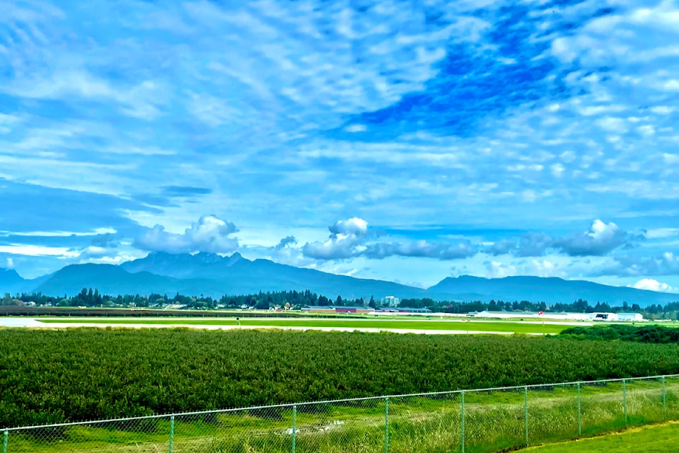 Outdoor enthusiast Ron Paley, of Hammond, hikes local trails, paddles local waterways, or bikes local paths almost daily through Maple Ridge and Pitt Meadows. This time he shared a picture from one of his recent cycling excursions that took him around Pitt Meadows Regional Airport.