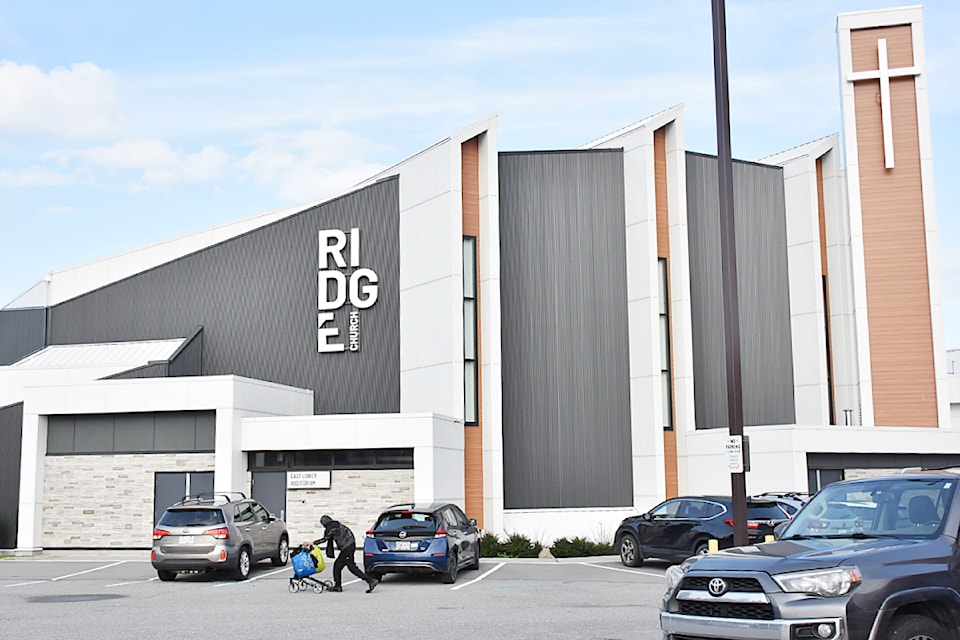 A temporary winter shelter is now open in Ridge Church. 