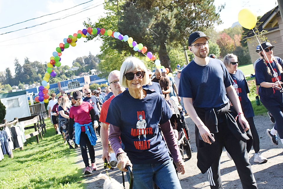 More than 300 people took place in the Terry Fox Run held at the Albion Fairgrounds on Sunday, Sept. 15. 