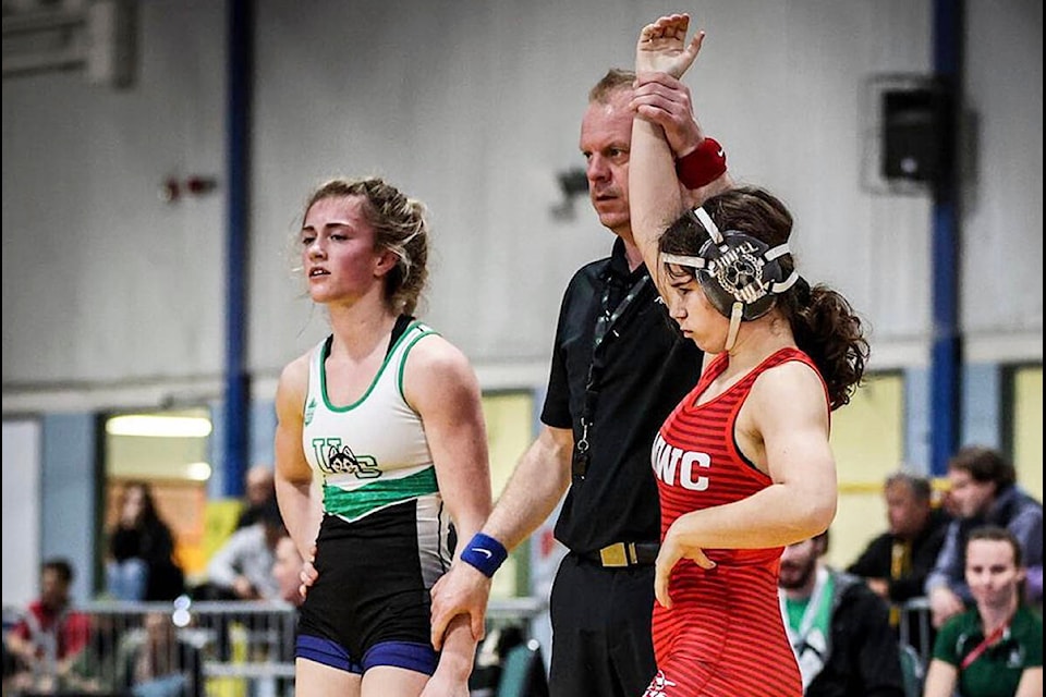 Ivy Threatful winning the 2023 national championship. 