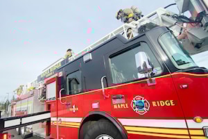 Maple Ridge firefighters douse fire at vacant building