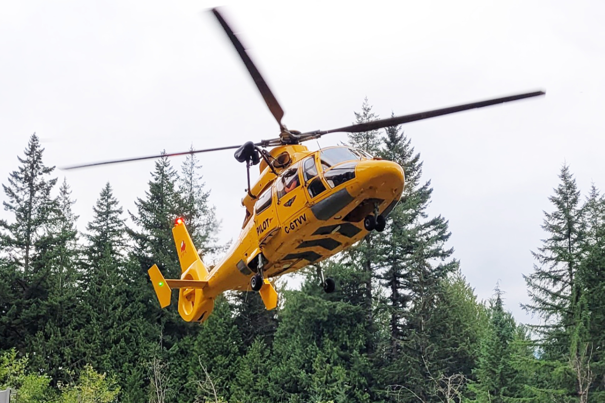 Helicopter rescues hiker from Golden Ears Provincial Park