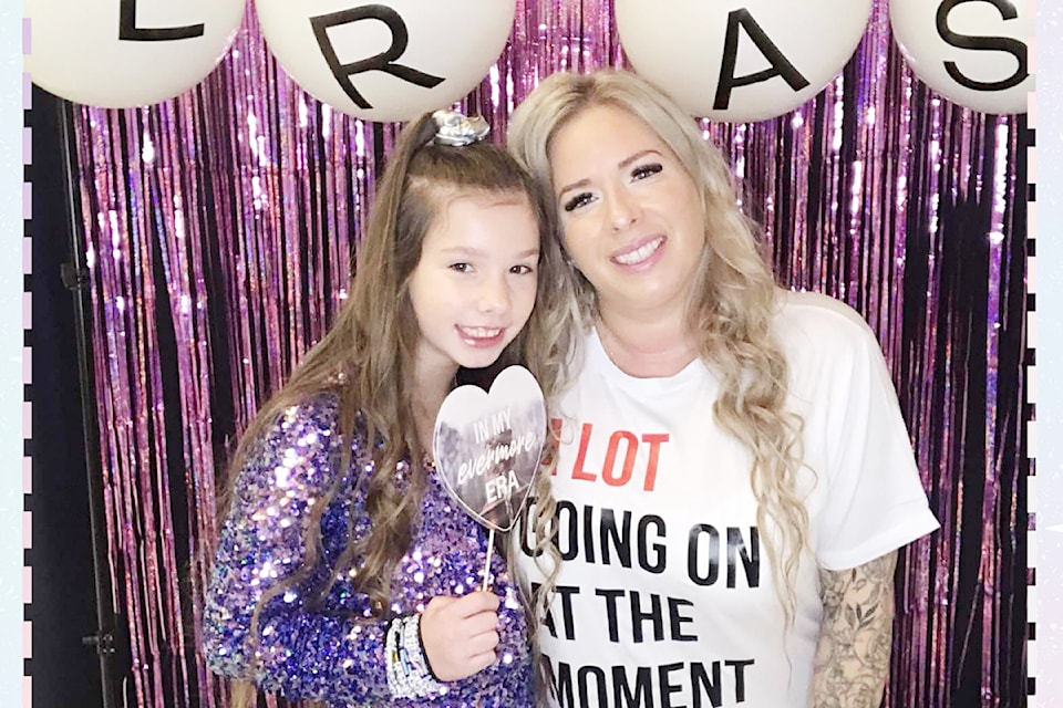 Kailea Ridsdale threw a 'Swiftie Shake Off' party for her daughter Skyla Anderson, 8, after she couldn't get tickets to Taylor Swift's Eras Tour. 