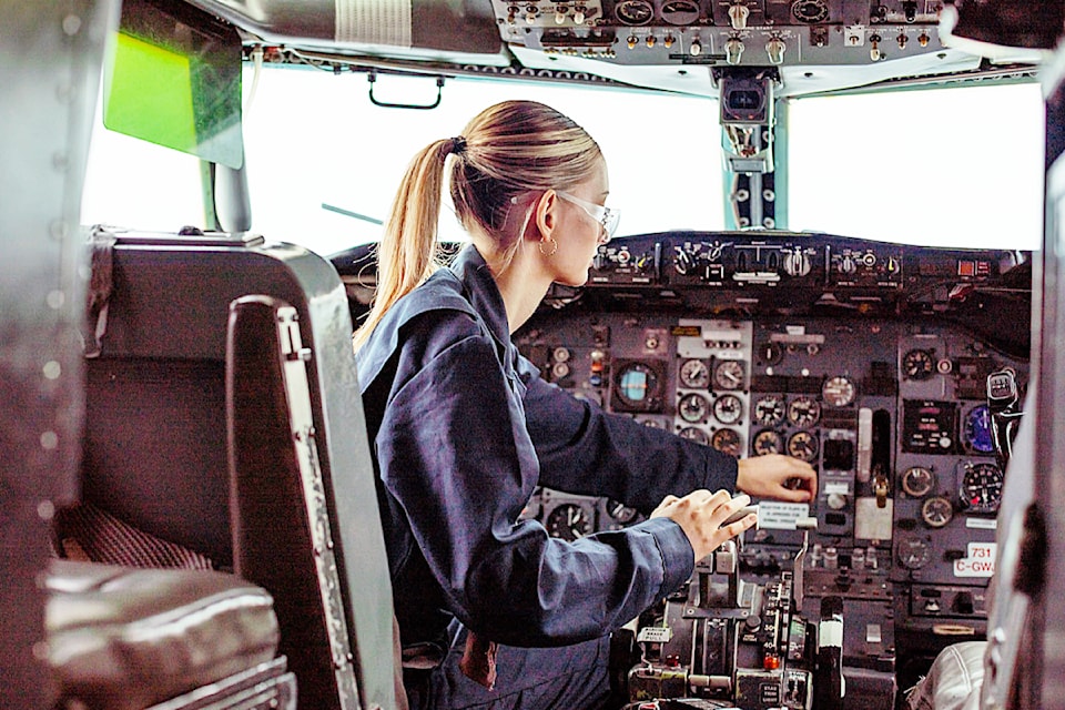 Pitt Meadows Secondary Grade 12 student Alexis Hodacsek, scooped up the only spot in the Aircraft Maintenance Engineer program now offered through SD42. 