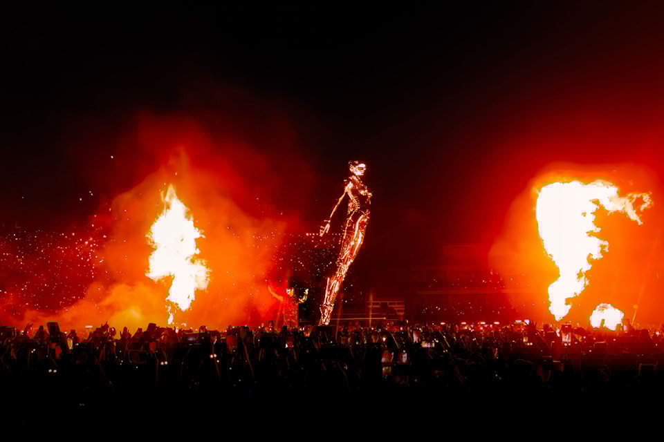 The Weeknd in Mexico City in 2023.